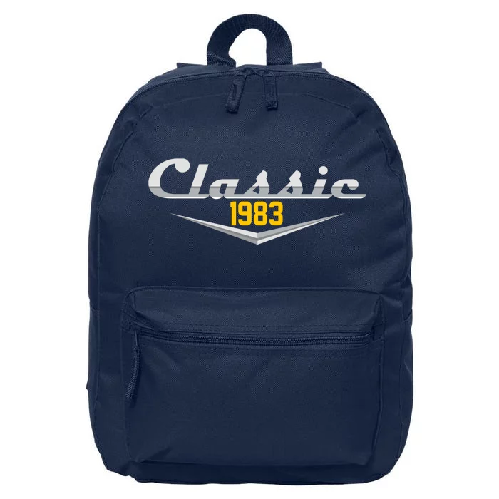 Classic 1983 Vintage 40th Birthday 16 in Basic Backpack