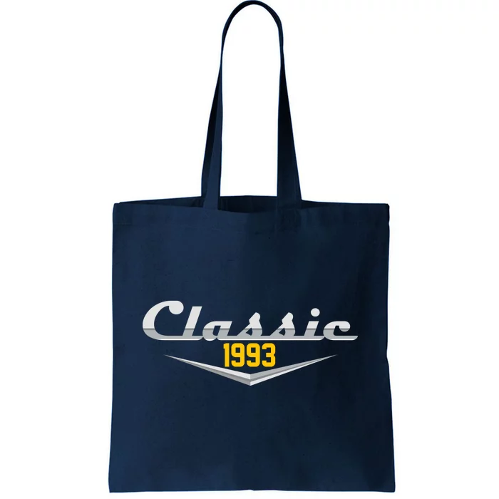 Classic 1993 Vintage 30th Birthday Tote Bag