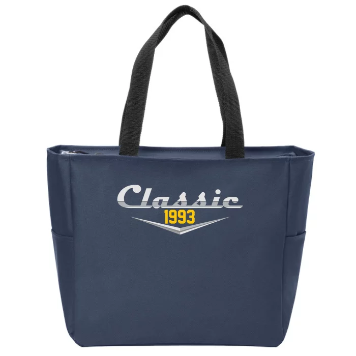 Classic 1993 Vintage 30th Birthday Zip Tote Bag