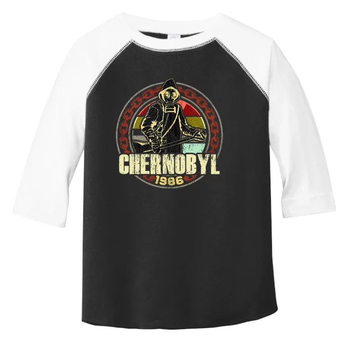 Chernobyl 1986 Vintage Nuclear Power Plant Disaster Toddler Fine Jersey T-Shirt