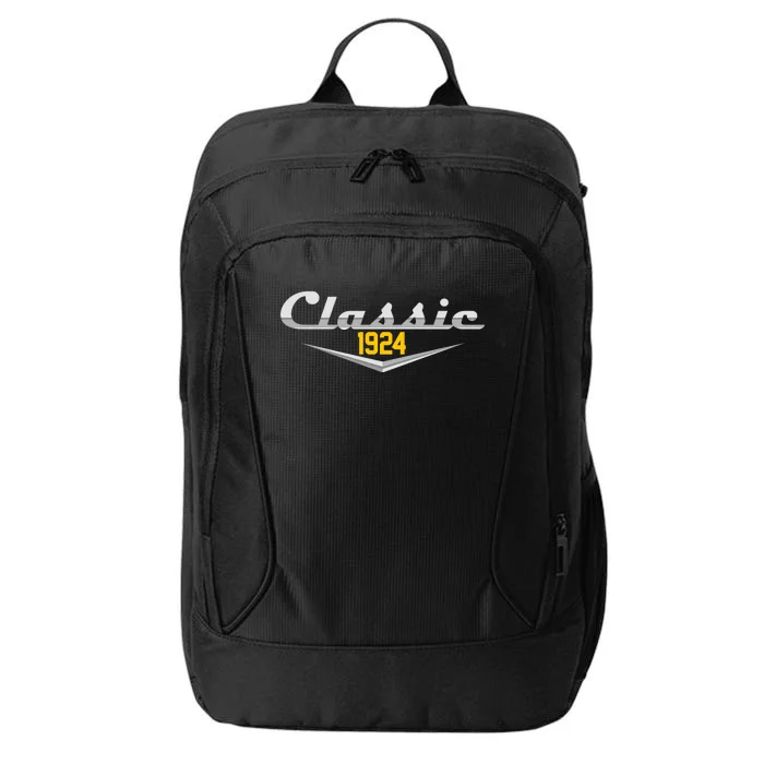 Classic 1924 Vintage 100th Birthday City Backpack