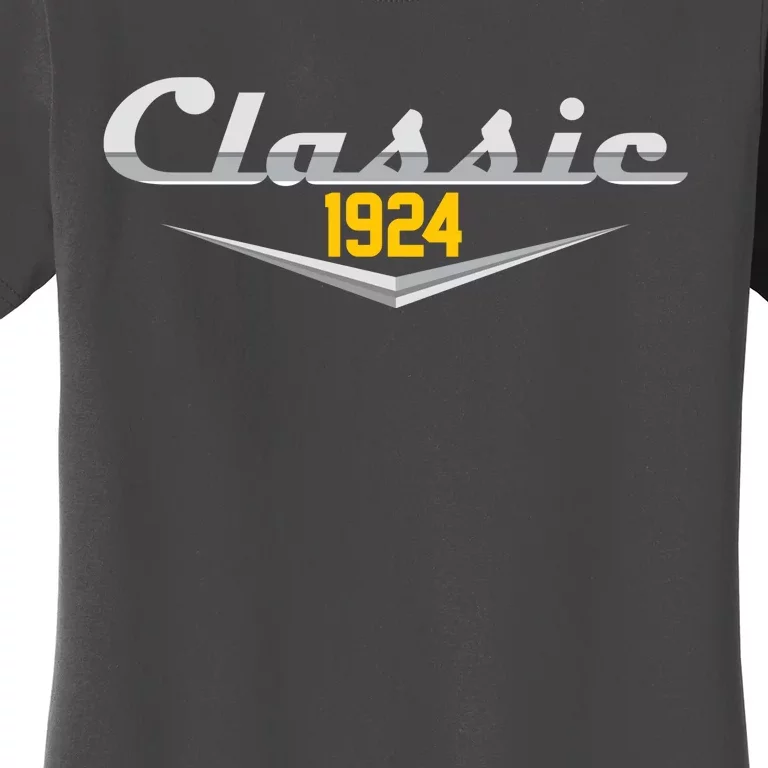 Classic 1924 Vintage 100th Birthday Women's T-Shirt