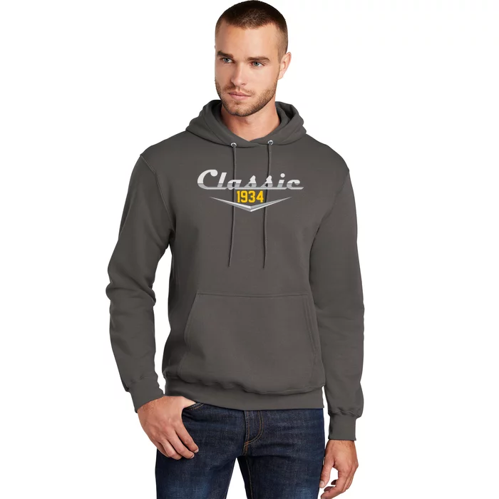 Classic 1934 Vintage 90th Birthday Hoodie