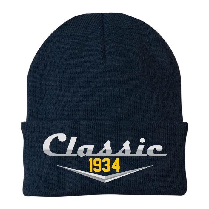 Classic 1934 Vintage 90th Birthday Knit Cap Winter Beanie