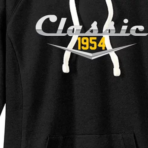 Classic 1954 Vintage 70th Birthday Women's Fleece Hoodie