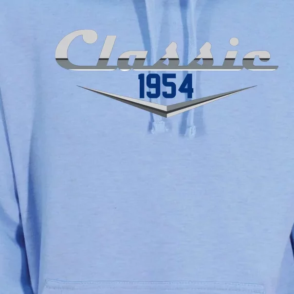 Classic 1954 Vintage 70th Birthday Unisex Surf Hoodie