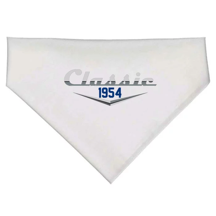 Classic 1954 Vintage 70th Birthday USA-Made Doggie Bandana