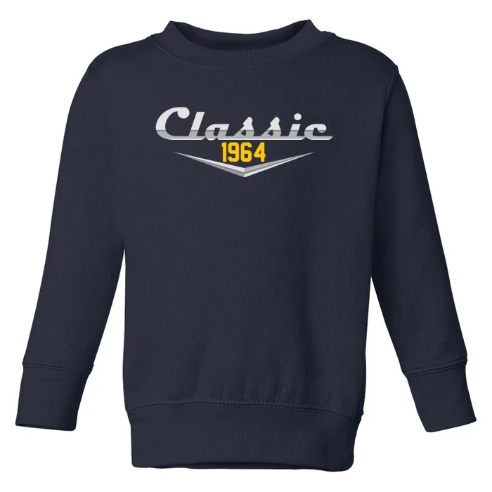 Classic 1964 Vintage 60th Birthday Toddler Sweatshirt