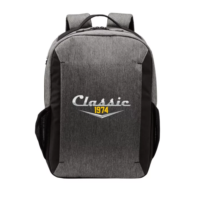 Classic 1974 Vintage 50th Birthday Vector Backpack