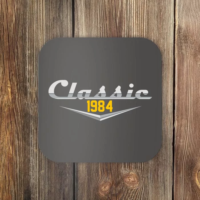 Classic 1984 Vintage 40th Birthday Coaster