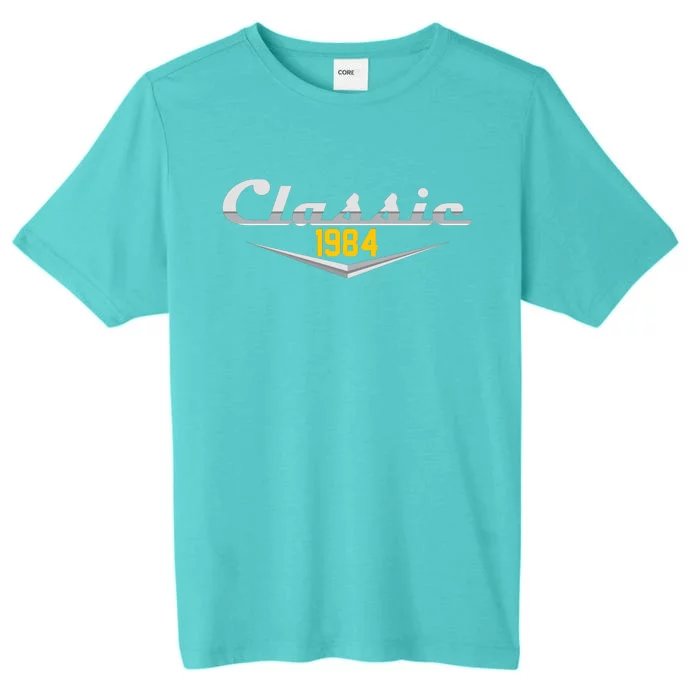 Classic 1984 Vintage 40th Birthday ChromaSoft Performance T-Shirt