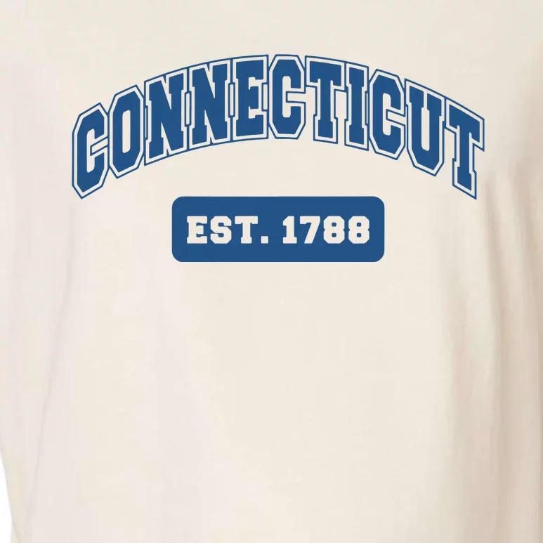 Connecticut 1788 Varsity Retro Style Garment-Dyed Women's Muscle Tee