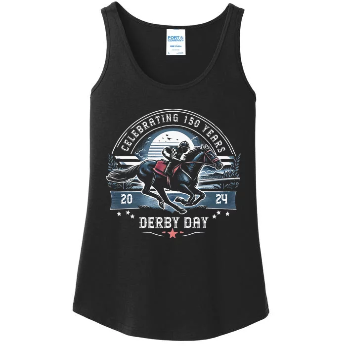 Celebrating 150 Years Ky Derby Day Ladies Essential Tank