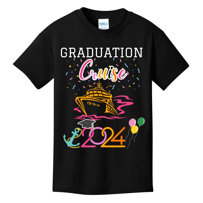 Cruise 2024 Aw Ship Party Cruise Kids T-Shirt