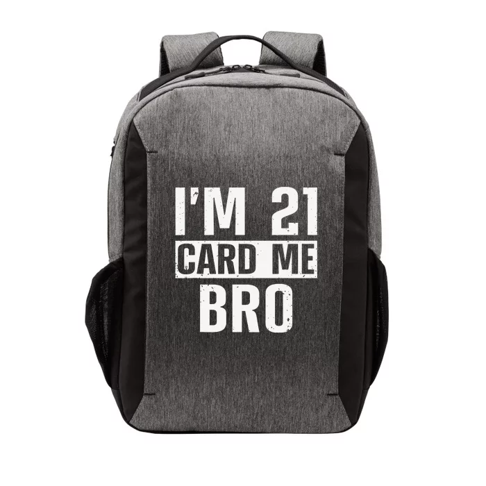 Cool 21st Birthday For 21 Year Old Legal Age Adult Vector Backpack