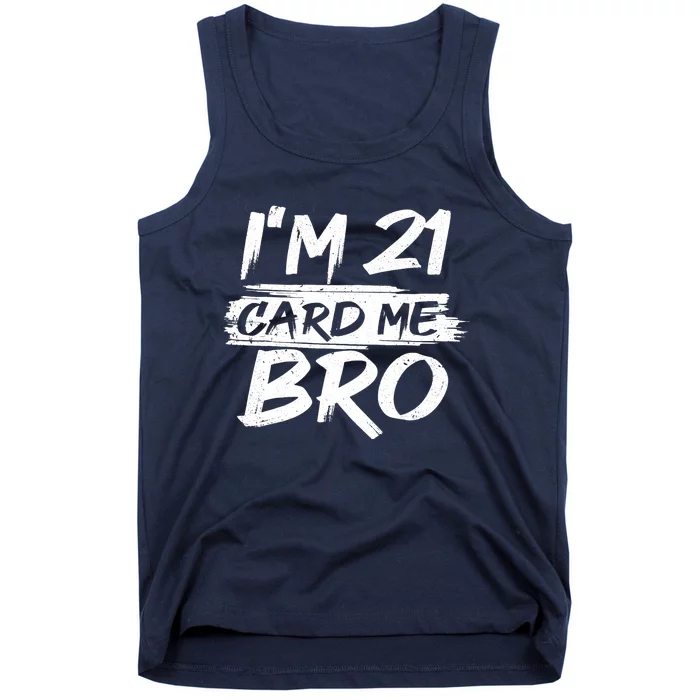 Cool 21st Birthday For Boy 21 Year Old Legal Age Adult Tank Top