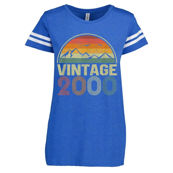 Classic 23rd Birthday Gift Idea Vintage 2000 Enza Ladies Jersey Football T-Shirt