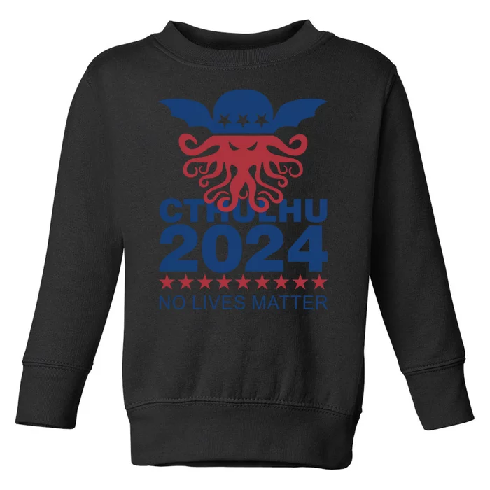 Cthulhu 2024 Toddler Sweatshirt