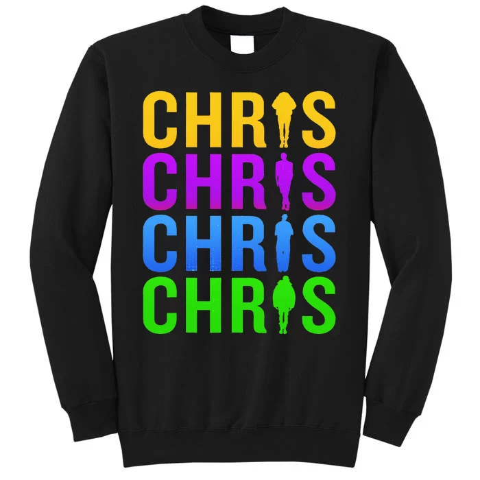 Chris 2024 Chris Personalized First Name Tall Sweatshirt