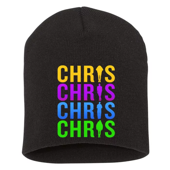 Chris 2024 Chris Personalized First Name Short Acrylic Beanie