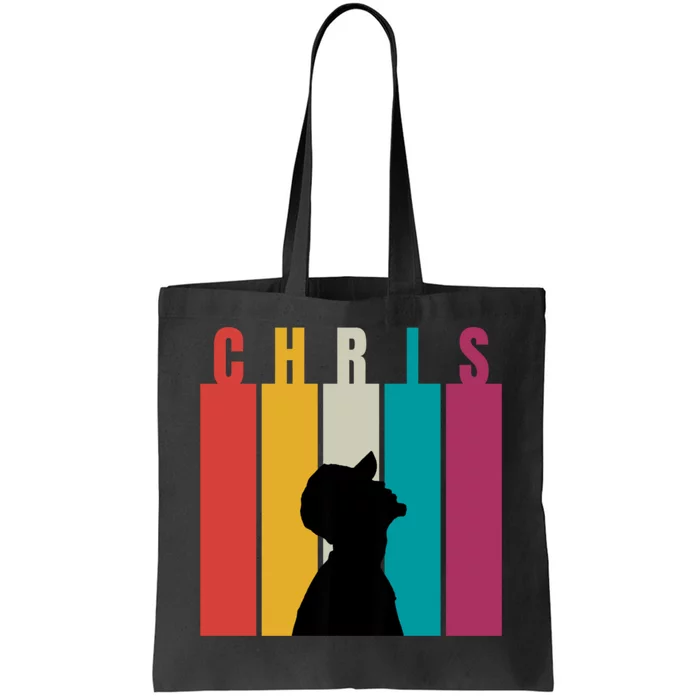 Chris 2024 Chris Personalized First Name Tote Bag