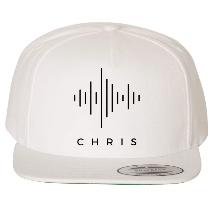 Chris 2024 Chris Personalized First Name Wool Snapback Cap