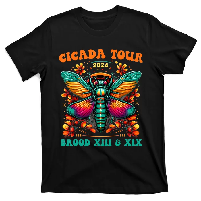 Cicada 2024 Cicada Reunion Broods Xix & Xiii Vintage T-Shirt