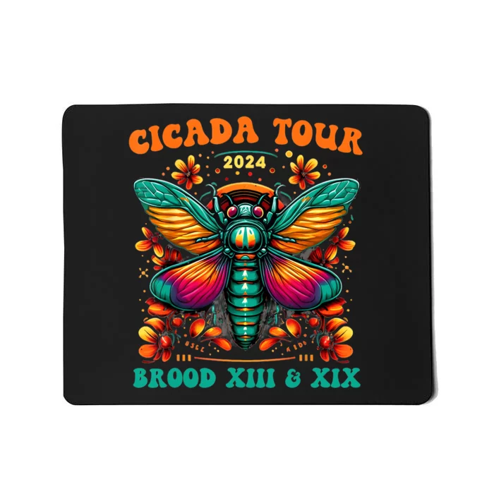 Cicada 2024 Cicada Reunion Broods Xix & Xiii Vintage Mousepad