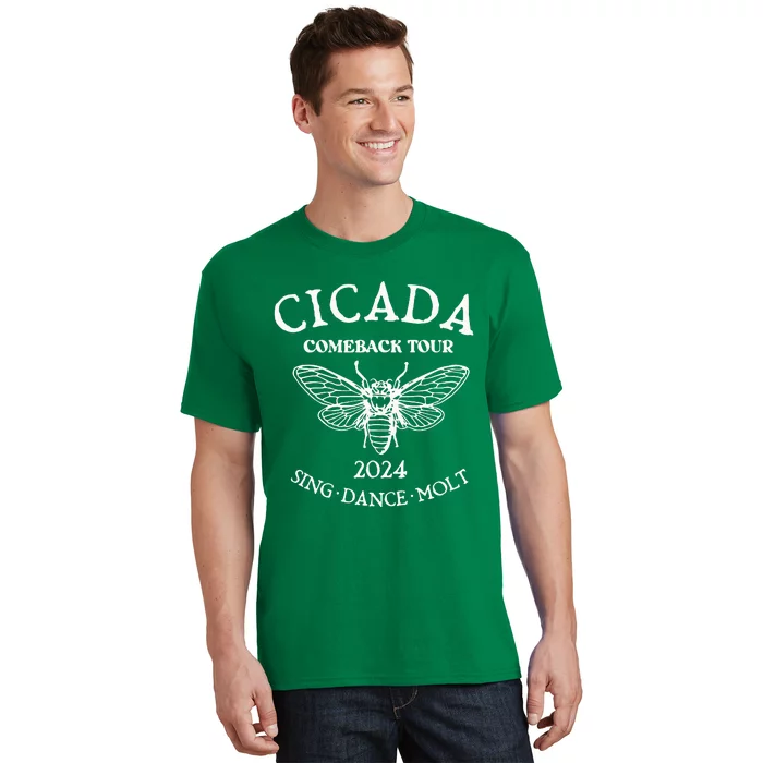 Cicada 2024 Cicada Reunion Funny Cicada Concert T-Shirt