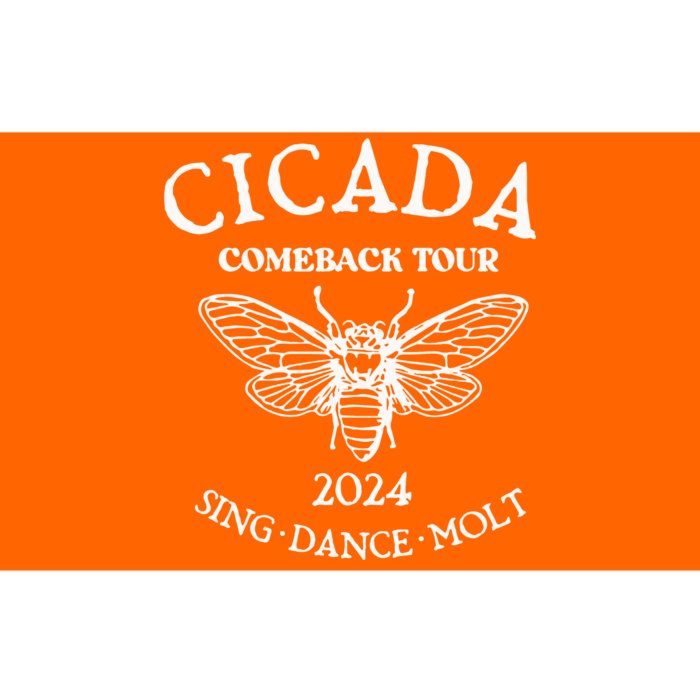 Cicada 2024 Cicada Reunion Funny Cicada Concert Bumper Sticker