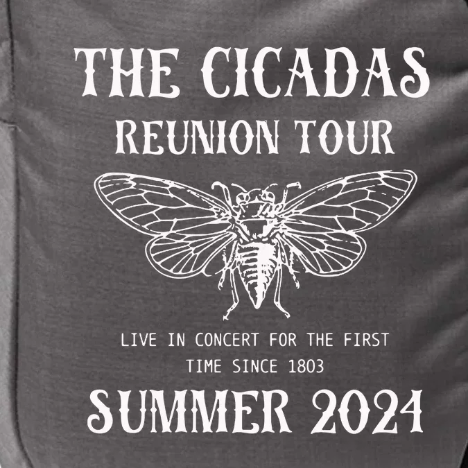 Cicada 2024 Cicada Reunion Funny Cicada Concert Impact Tech Backpack