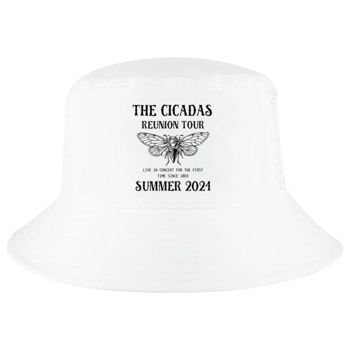 Cicada 2024 Cicada Reunion Funny Cicada Concert Cool Comfort Performance Bucket Hat