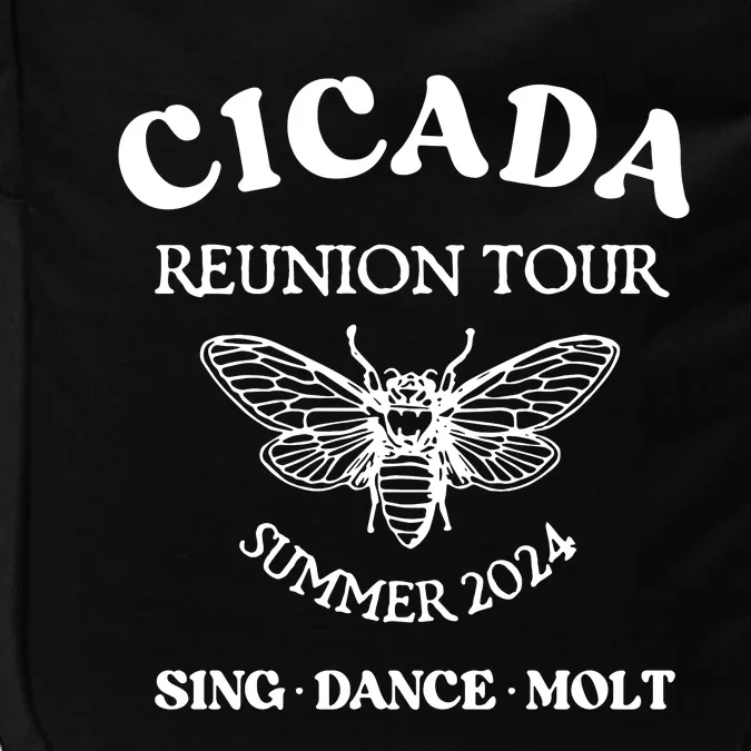 Cicada 2024 Cicada Reunion Funny Cicada Concert Impact Tech Backpack