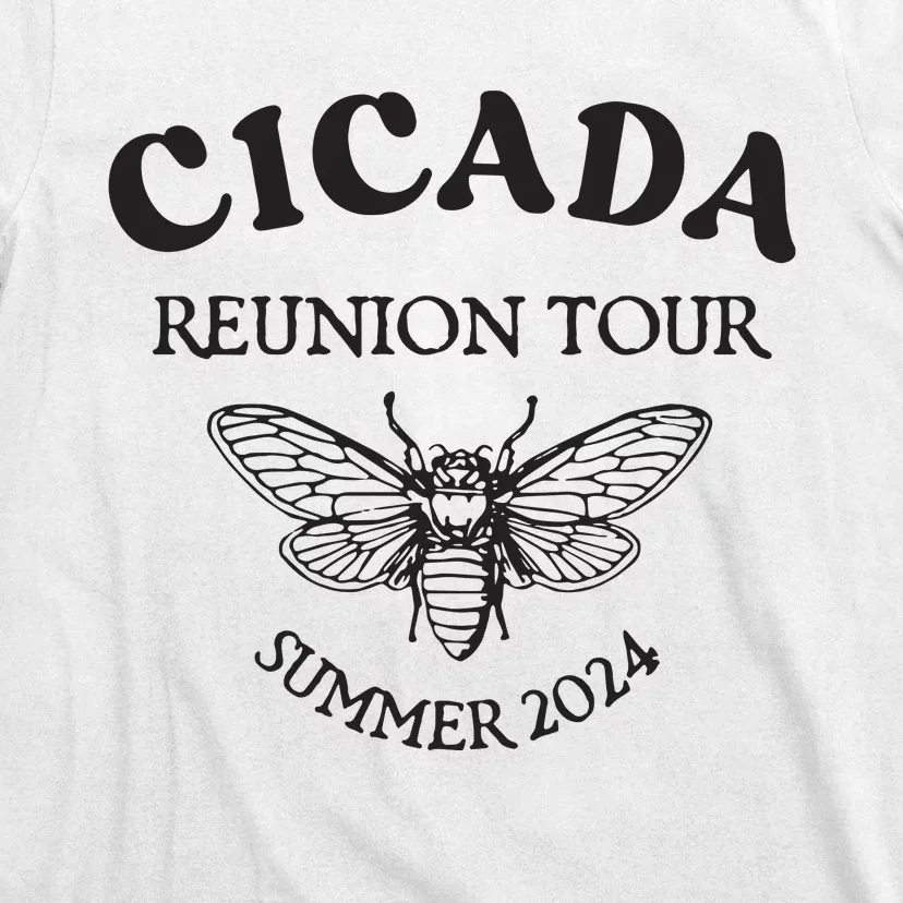 Cicada 2024 Cicada Reunion Funny Cicada Concert T-Shirt