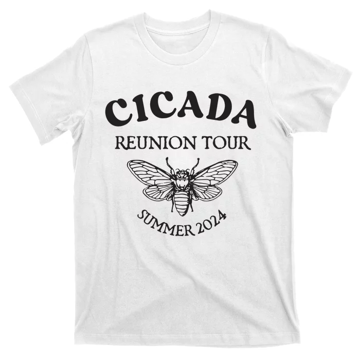 Cicada 2024 Cicada Reunion Funny Cicada Concert T-Shirt