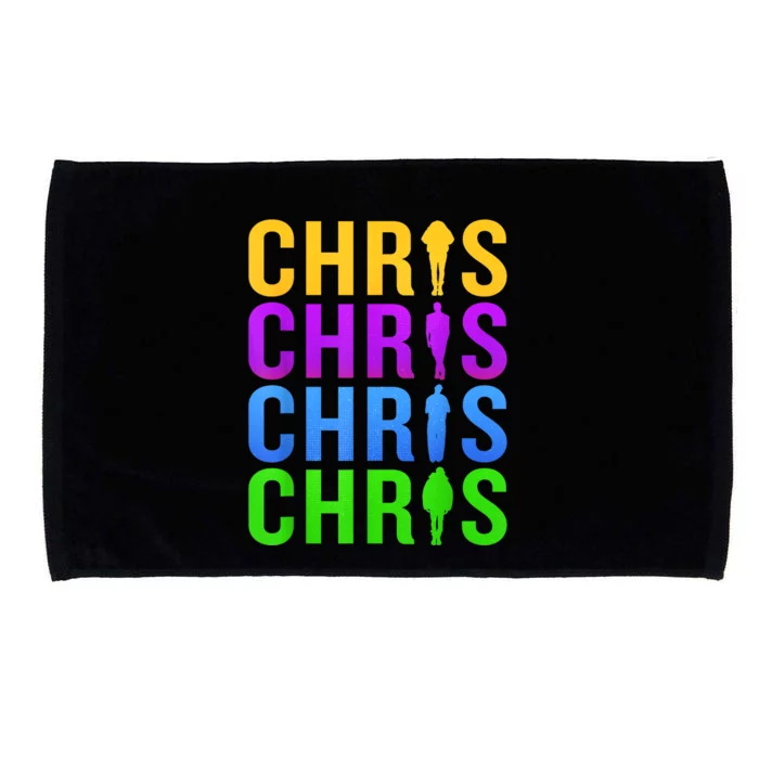 Chris 2024 Chris Personalized First Name Microfiber Hand Towel