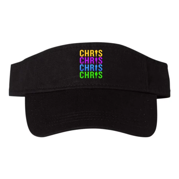 Chris 2024 Chris Personalized First Name Valucap Bio-Washed Visor