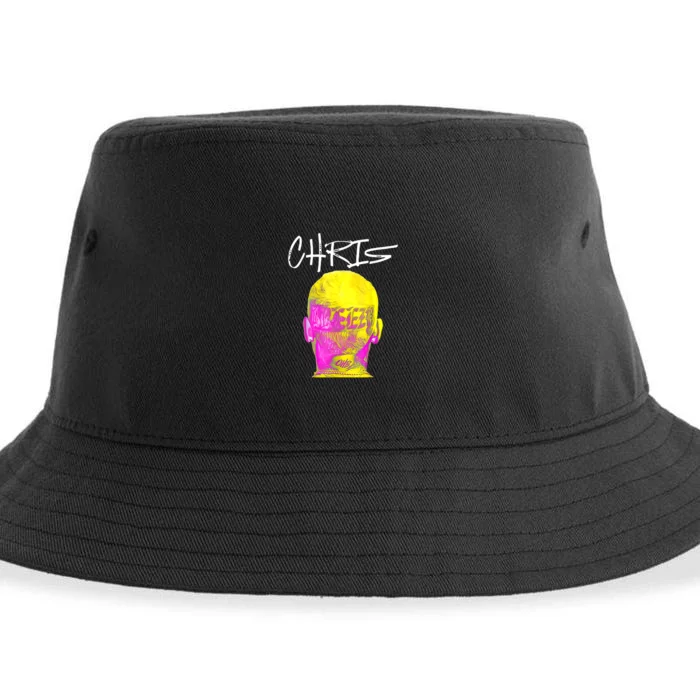 Chris 2024 Chris Personalized First Name Sustainable Bucket Hat