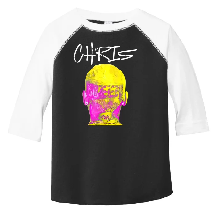 Chris 2024 Chris Personalized First Name Toddler Fine Jersey T-Shirt