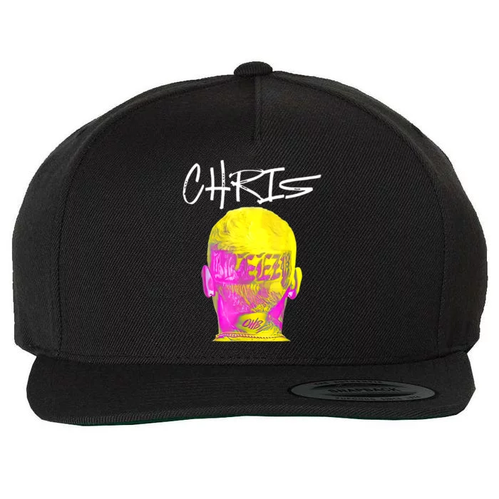 Chris 2024 Chris Personalized First Name Wool Snapback Cap