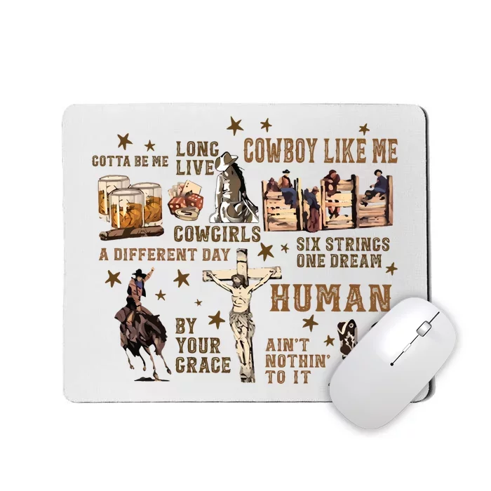 Cojo 2024 Cody Country Music Mousepad