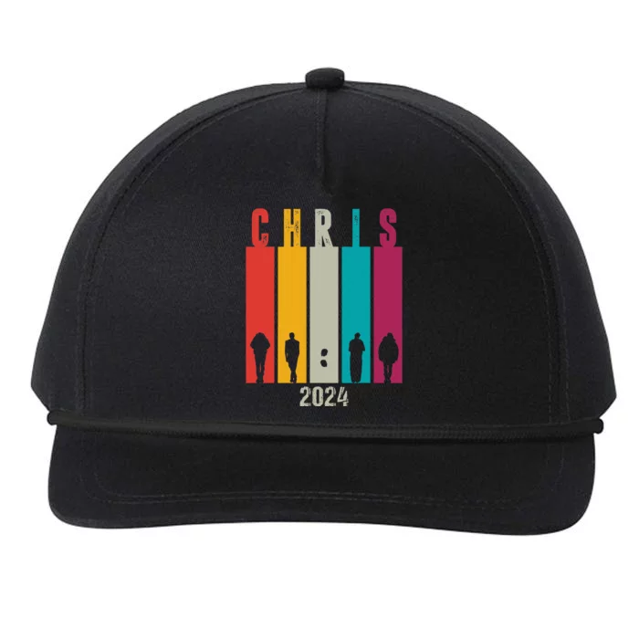 Chris 2024 Chris Personalized First Name Snapback Five-Panel Rope Hat