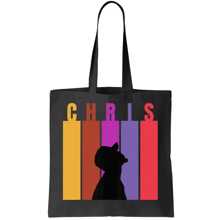 Chris 2024 Chris Personalized First Name Tote Bag