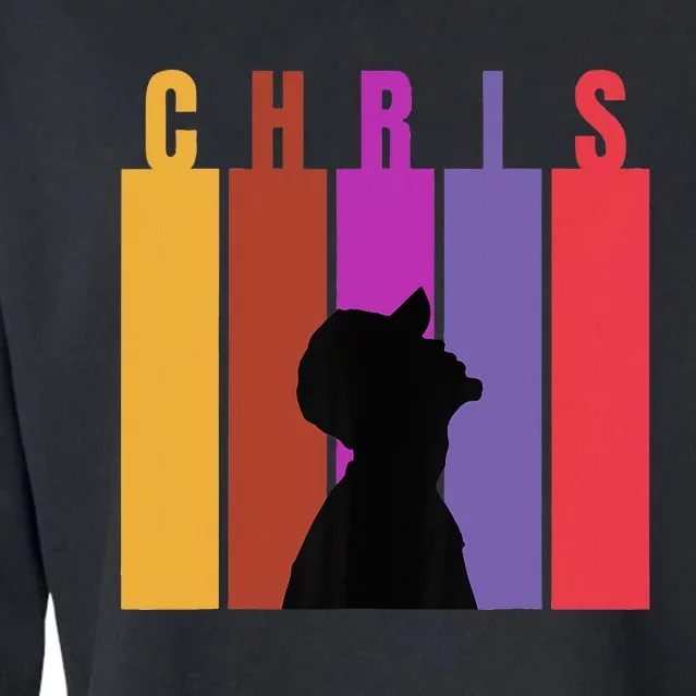 Chris 2024 Chris Personalized First Name Cropped Pullover Crew