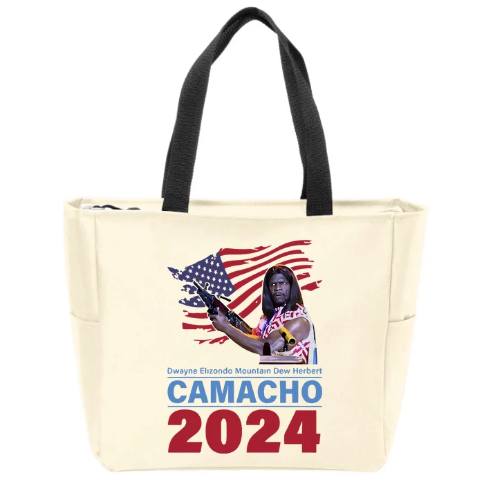 Camacho 2024 Dwayne Elizondo Mountain Dew Herbert Zip Tote Bag