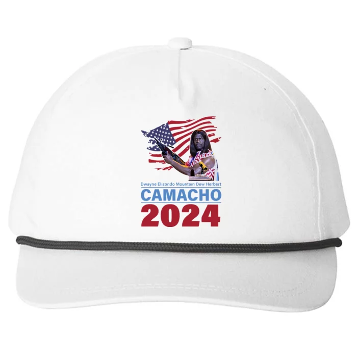 Camacho 2024 Dwayne Elizondo Mountain Dew Herbert Snapback Five-Panel Rope Hat