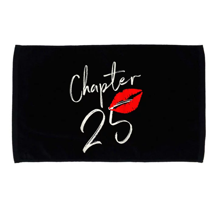 Chapter 25 EST 1997 25th Birthday Tee Gifts For Wo Microfiber Hand Towel