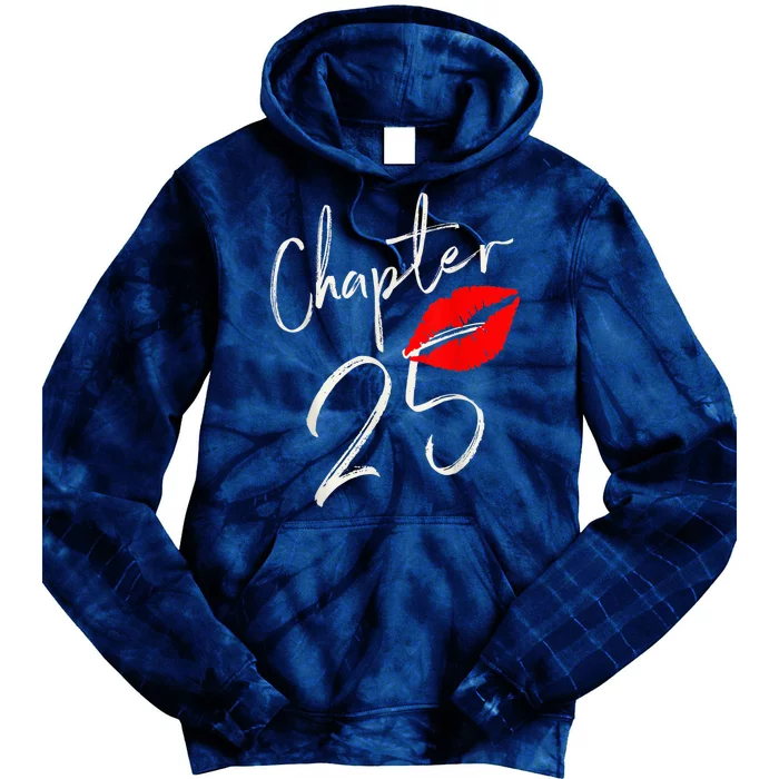 Chapter 25 EST 1997 25th Birthday Tee Gifts For Wo Tie Dye Hoodie