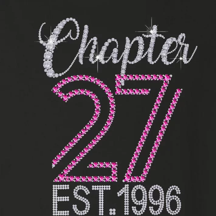 Chapter 27 EST 1996 27th Birthday Gift For Womens Toddler Long Sleeve Shirt