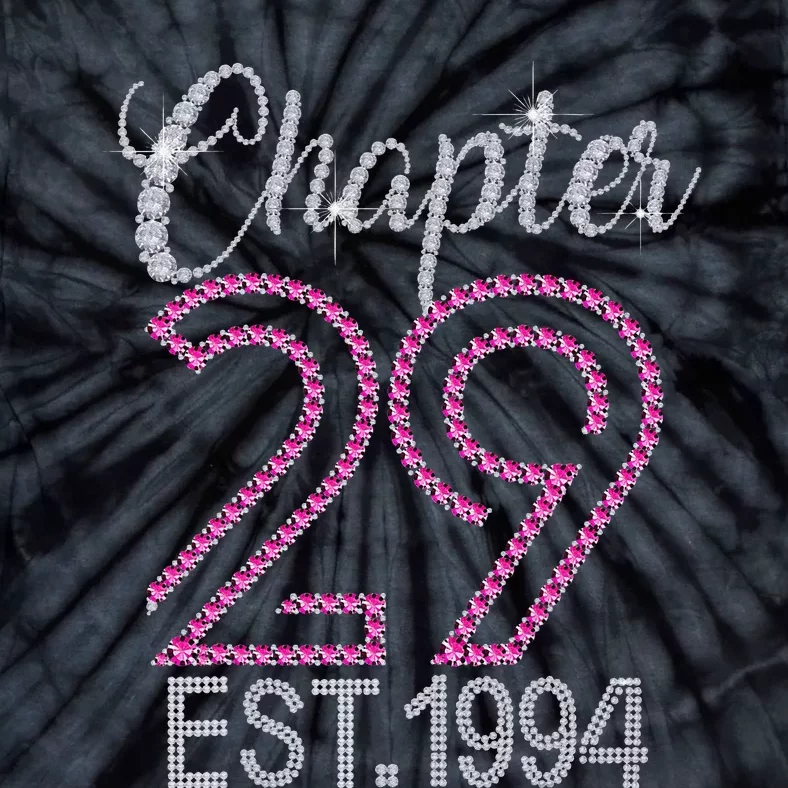 Chapter 29 EST 1994 29th Birthday Gift For Womens Tie-Dye T-Shirt